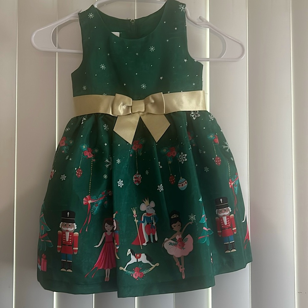 Girl Bonnie Jean Nutcracker dress (no cardigan)